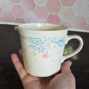 Corningware SYMPHONY Cream Floral Coffee Mug